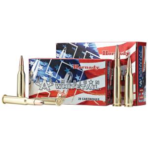 Hornady American Whitetail, .25-06 Remington, InterLock BTSP, 117 Grain, 20 Rounds