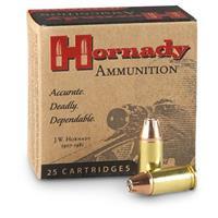 Hornady Custom 40 S&W Ammo - 40 S&W 155gr Jacketed Hollow Point 20/Box