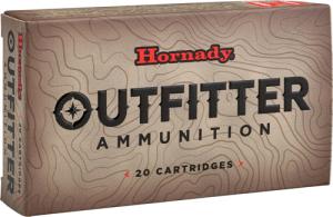 Hornady Custom 6.8mm Remington SPC 100 Grain Copper Solid CX Brass Cased Centerfire Rifle Ammunition 20 Rounds 834814