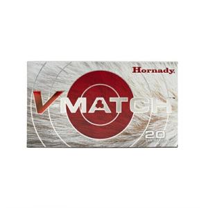 Hornady V-Match 6.5 Creedmoor 100 gr ELDVT 20rds Rifle Ammo for Precision Marksmanship - 81504 0090255815047