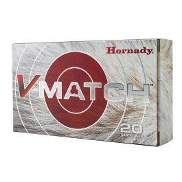 Hornady V-Match 6.5 Grendel 100 gr ELDVT 20rds Rifle Ammo for Precision Long-Range Shooting - 81521