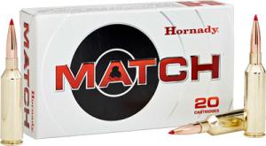 Hornady Match 6.5mm PRC 147 Grain Extremely Low Drag Match Brass Cased Centerfire 20 Rounds 0090255816204
