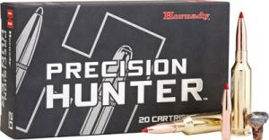 Hornady Precision Hunter 6.5mm PRC 143 grain Extremely Low Drag - eXpanding Brass Cased Centerfire Rifle Ammo 20 Rounds 81621 0090255816211