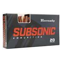 Hornady Subsonic, .450 Bushmaster, Sub-X HP, 395 Grain, 20 Rounds 0090255822472