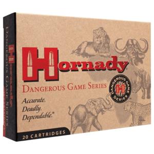 Hornady Dangerous Game Ammunition 450-400 Nitro Express 3" (410 Diameter) 400 Grain DGX Bonded Box of 20