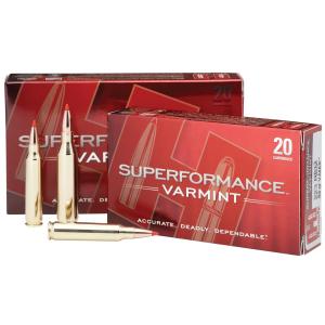 Hornady Superformance Varmint Ammo 22-250 Remington 50gr V-Max - 22-250 Superformance Varmint 50gr Polymer Tipped 20/Box 0090255833669