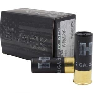 Hornady Black Ammo 12 Gauge #00 Buckshot - 12 Gauge 2-3/4" #00 Buckshot 10/Box 0090255862492