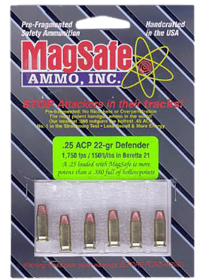 MagSafe Ammo 9mm Luger +P Max 64 Grain 1950 fps 8 Rd.