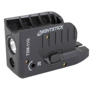 Nightstick Glock 42/43/43x TSM-11G Sub-Com Weapon-Mount Light w/Green Laser