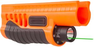 Nightstick Mossberg 500 / 590 / Shockwave Shotgun Forend LED Light, Green Laser