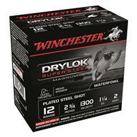 Winchester DryLok Super Steel, 12 Gauge, 2 3/4" Shot Shells, 1 1/4 oz., 250 Rounds XSM122