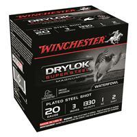Winchester DryLok Super Steel Magnum, 20 Gauge, 3" Shot Shells, 1 oz., 250 Rounds 020892008878