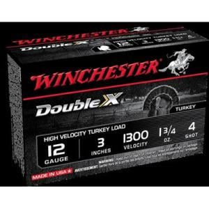 Winchester 12 Gauge Ammo Double X 12 Gauge 1 3/4 oz 3in Centerfire 10 Rounds Model: STH1234 STH1234