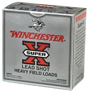 Winchester Super-X Heavy Game Load Ammunition 12 Gauge 2-3/4" 1-1/8 oz #8 Shot Case of 250 (10 Boxes of 25) 