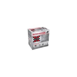Winchester Super-X Game Load 16 Gauge Shotgun Ammo - 16 Gauge 2-3/4" 1 Oz #8 Shot 25/Box XU168