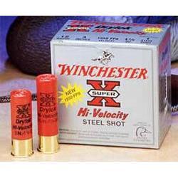 Winchester Super-X 12 Gauge Ammo Hi-Velocity Super Steel Waterfowl Shotshell 3-1/2" Shell #2 Shot 1-1/4 oz. 1550 fps 25 Rounds