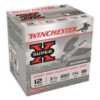 Winchester Super-X Xpert High-Velocity Steel, 12 Gauge, 3 1/2" Shot Shells, 1 3/8 oz., 250 Rounds 020892015388