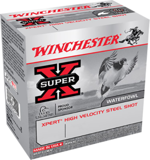 Winchester Xpert High Velocity Ammunition 12 Gauge 3" 1-1/8 oz #2 Non-Toxic Steel Shot Case of 250 (10 Boxes of 25) 