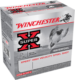 Winchester Xpert High Velocity Ammunition 12 Gauge 2-3/4" 1-1/16 oz #3 Non-Toxic Steel Shot Case of 250 (10 Boxes of 25) 
