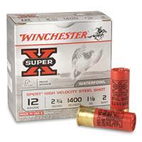 Winchester Super-X Waterfowl Xpert High Velocity Steel 12 Gauge Ammo - 12 Gauge 2-3/4" 1-1/8 Oz #bb Steel Shot 25/Box WEX12HBB