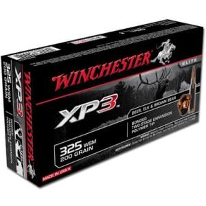 Winchester Supreme .325 WSM Ammo 200 Grain XP3 20 Rounds 