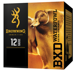 Browning BXD Waterfowl Ammunition 12 Gauge 3-1/2" 1-1/2 oz BB Non-Toxic Steel Shot Case of 250 (10 Boxes of 25) 