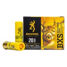 Browning Ammunition BXS Shotshell Deer 20 GA 2.75'' 3/4oz Sabot Slug 5rds
