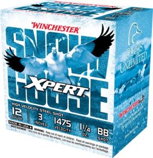 Winchester 12 Gauge Ammo Xpert Snow Goose 12 Gauge 1 1/4 oz 3 in Size BB Centerfire 25 Rounds 