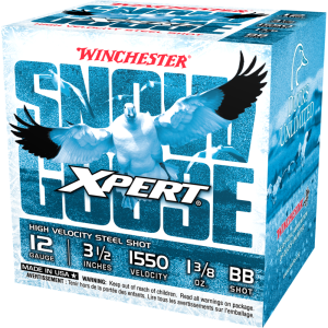 Winchester 12 Gauge Ammo Xpert Snow Goose 12 Gauge 1 3/8 oz 3.5in Centerfire 25 Rounds 