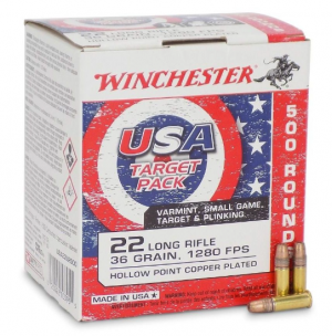 Winchester .22 LR, 36gr, 500rd
