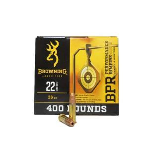 Browning BPR Performance 22 Long Rifle 36 Grain Hollow Point Rimfire Ammunition 400 Rounds B194122401 