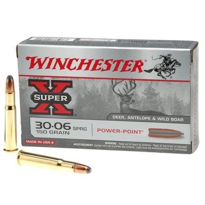 30-06 Springfield Winchester 150 Power-Point X30061