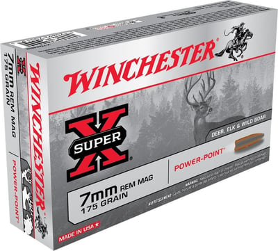 7mm Remington Winchester 175 Power Point 20892200135