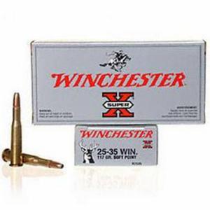 Winchester Ammunition Super-X 117 gr Power-Point .25-35 Win Ammo, 20/box - X2535