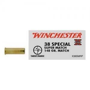 38 Special Winchester 148 Gr Lead-Wad Cutter X38SMRP