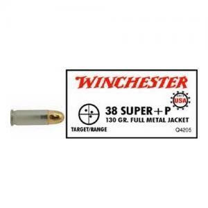 38 Super +p Winchester 130 FMJ Q4205