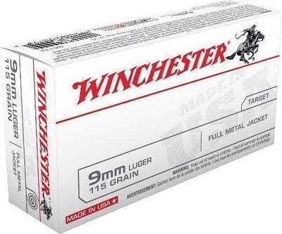 9mm Winchester 115 FMJ Q4172