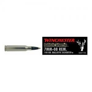 7mm-08 Remington Winchester 140 Ballistic Silvertip® SBST708