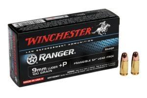 Winchester  9mm +P RA9SF