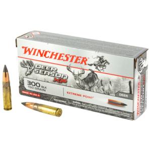 Winchester Deer Season XP Ammo .300 Blackout 150 Grain Extreme Point Polymer Tip 1900 fps 200 Rounds 020892222687
