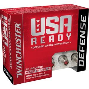 Winchester USA Ready Hex Vent Hollow Point Handgun Ammunition .40 S&W 155 gr PT 1170 fps 20/ct RED40HP