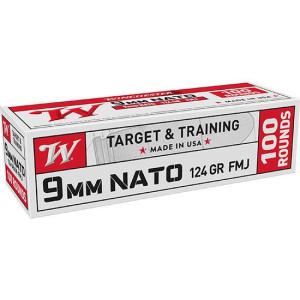 WIN 9MM NATO 124GR FMJ 100/10 VALUE PACK 