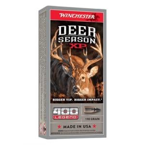 Winchester DEER SEASON AMO 400 LEGEND 190GR XP 20RD (10 BOX CASE)