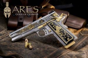 SK Guns Smith & Wesson 1911 E Series Gods of Olympus "Ares" 45 ACP 
