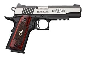 Browning 1911-380 Black Label Medallion Pro Rail