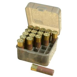 MTM S25-12M-41 MTM AMMO BOX SHOTSHELL 12/10GA 3.5 SHELLS 25-ROUNDS CLR SMKE S25-12M-41