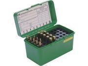 MTM Deluxe Flip-Top Ammo Box with Handle 270 Winchester, 30-06 Springfield, 8x57mm Mauser 50-Round Plastic Green