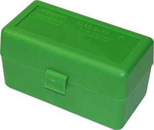 MTM 50 Round Flip-Top Rifle Ammo Box 220 Swift 243 308 Win Patronenbox Patronenkiste