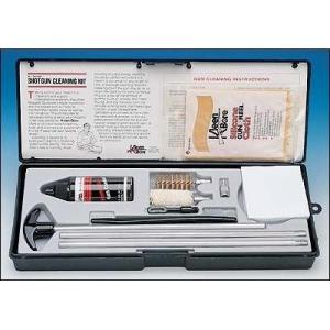 KleenBore 12 Gauge Shotgun Classic Cleaning Kit, Includes Muzzle Guard, 3x Aluminum Sectional Rod Set, Break Free CLP, Utility Gun Brush, Patches