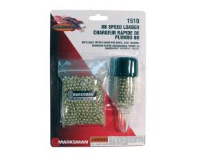 Marksman Premium Grade Steel BBs, 5.1 Grains, Speedloader, 1,300ct 0.177 026785015107